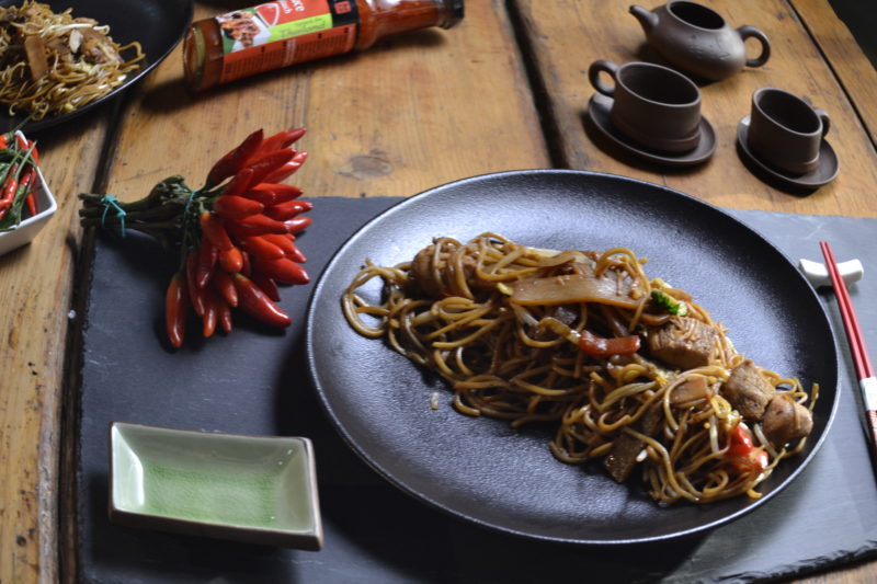 Shan ´shi-asiatisches-nudelgerichtShan ´shi-asiatisches-nudelgericht