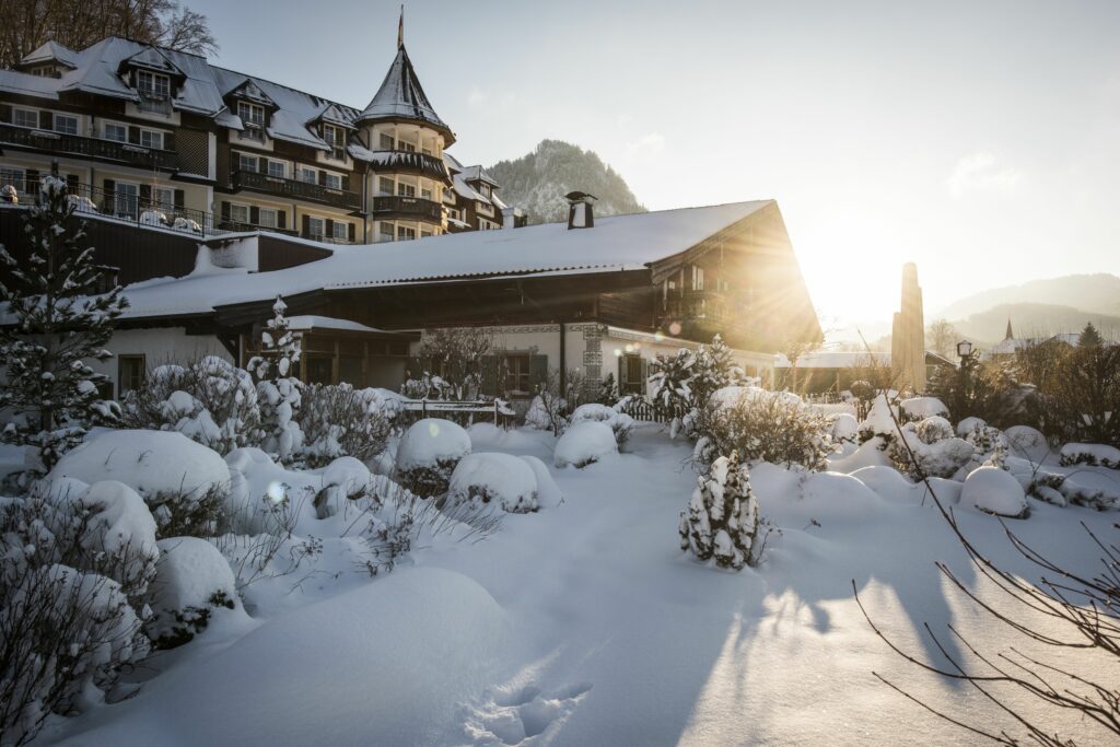Winteransicht Ebner´s Waldhof am See