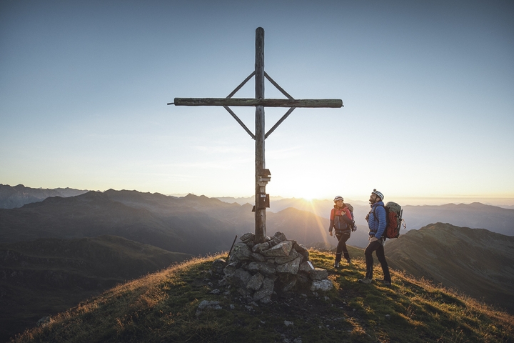 Gipfelkreuz im Antholzertal